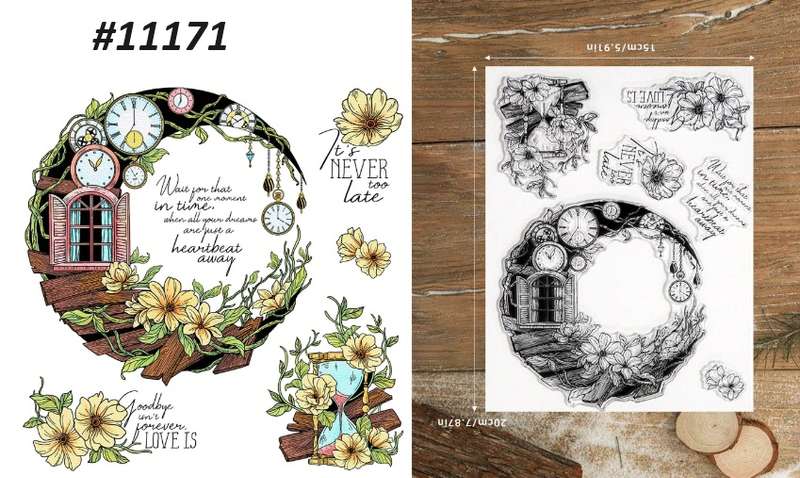 Card-making / Stamping / Mixed Media - Stamp - It's never too late