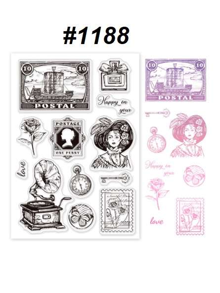 Card-making / Stamping / Mixed Media - Stamp - Emily Rose