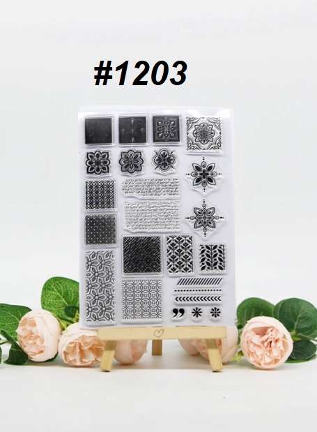 Card-making / Stamping / Mixed Media - Stamp - Mini Tiles