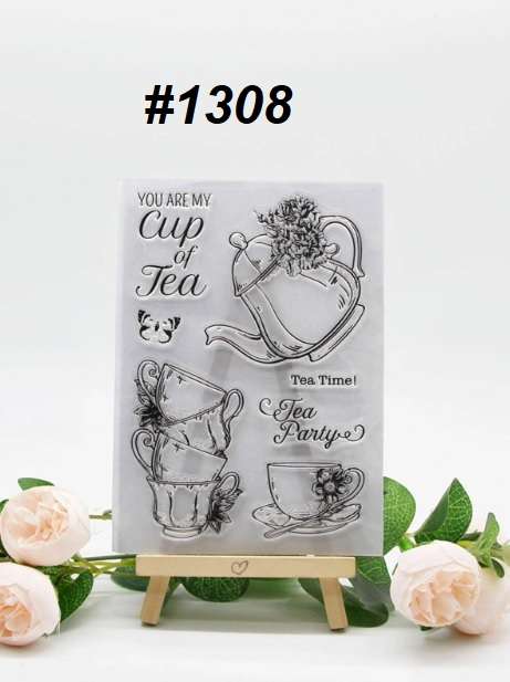 Card-making / Stamping / Mixed Media - Stamp - My cup of tea