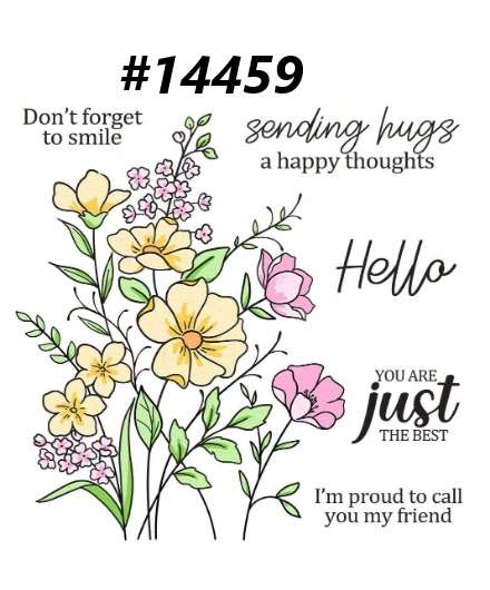 Card-making / Stamping / Mixed Media - Stamp - Sending Hugs