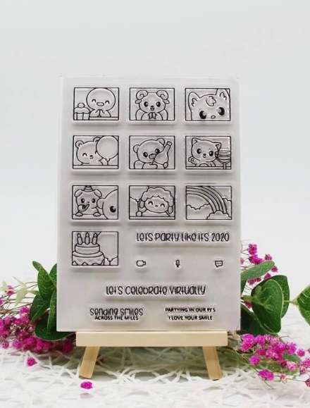 Card-making / Stamping / Mixed Media - Stamp - Celebrate Virtually