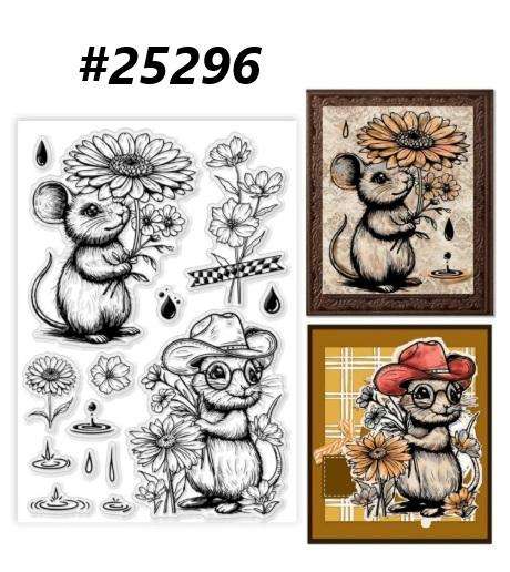 Card-making / Stamping / Mixed Media - Stamp - Mouse Tales