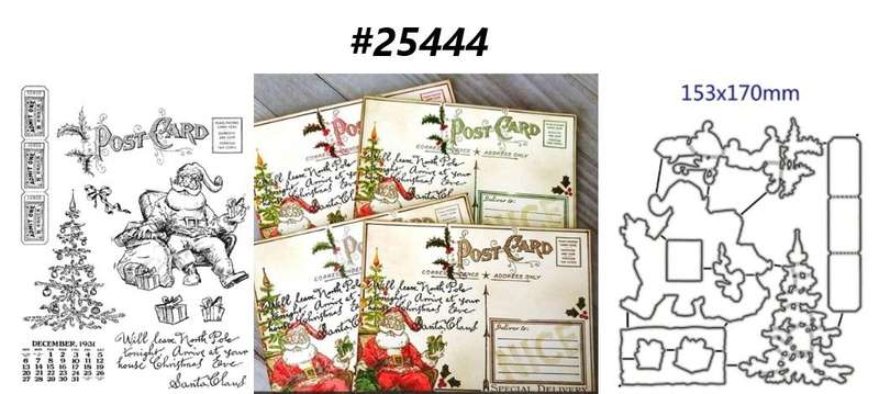 Stamp and Die  - Naughty or Nice - Card-making / card-making supplies / Stamping tools