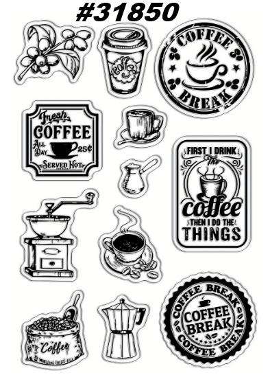 Card-making / Stamping / Mixed Media - Stamp - Coffee Break