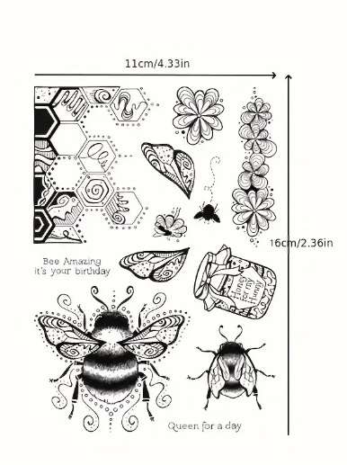 Stamps for card making - Queen for a day - Card-making / card-making supplies / Stamping tools