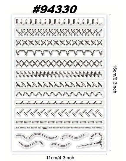 Card-making / Stamping / Mixed Media - Stamp - Stitched