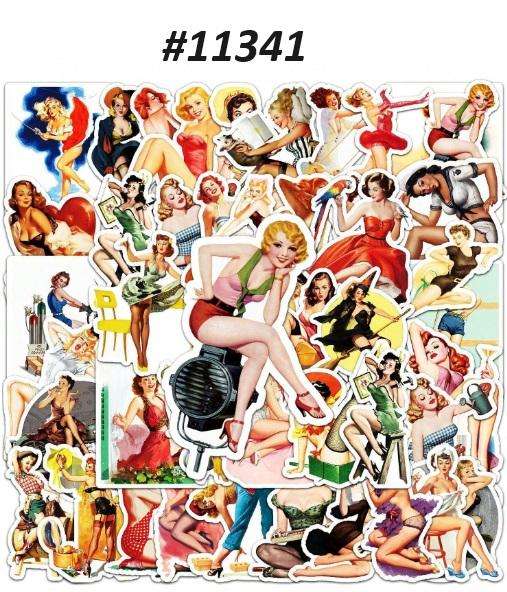 Scrapbooking supplies / Scrapbooking embellishment - Sticker - Betty's Beauties - 50 piece