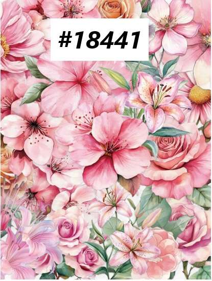 Cardmaking / Scrapbooking - PET Sticker - Sakura blooms - 50 piece