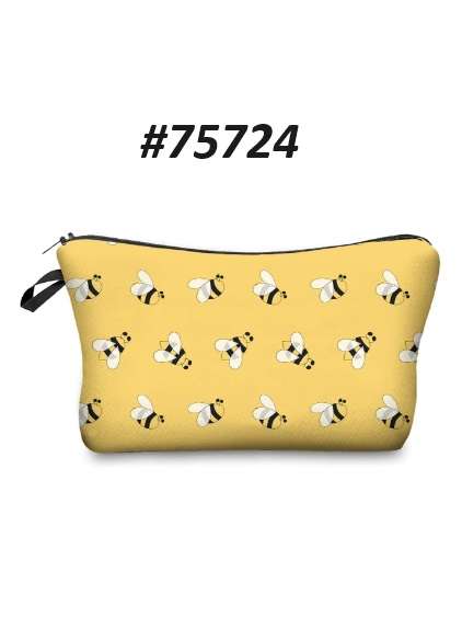Craft supplies /  Scrapbooking supplies - Pencil case - Sunny Bumble Bee