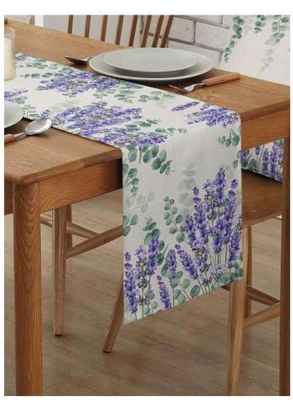 Table Runner - Purple Lavender (33 x 180cm)