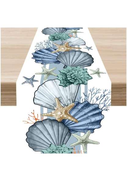 Table Runner - Nautical Coastal (33 x 183cm)