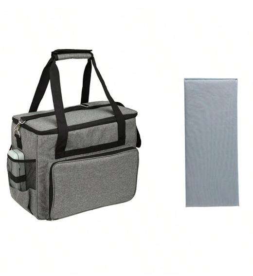 Large Capacity Padded Fabric Sewing Machine Storage Bag (available in GREY)