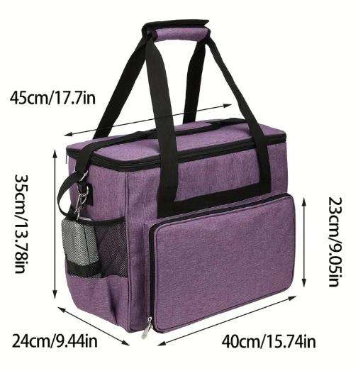 Large Capacity Padded Fabric Sewing Machine Storage Bag (available in GREY)