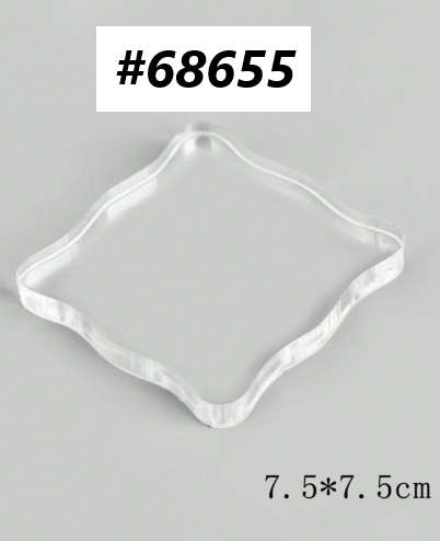 Stamping / Card-making - Clear Stamp Block