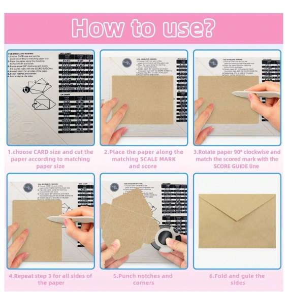 Multi Scoring Board - 3-in-1 Score Board - cardmaking / paper craft / scrapbook