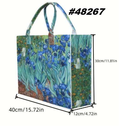 Craft Tote - Van Gogh Irises