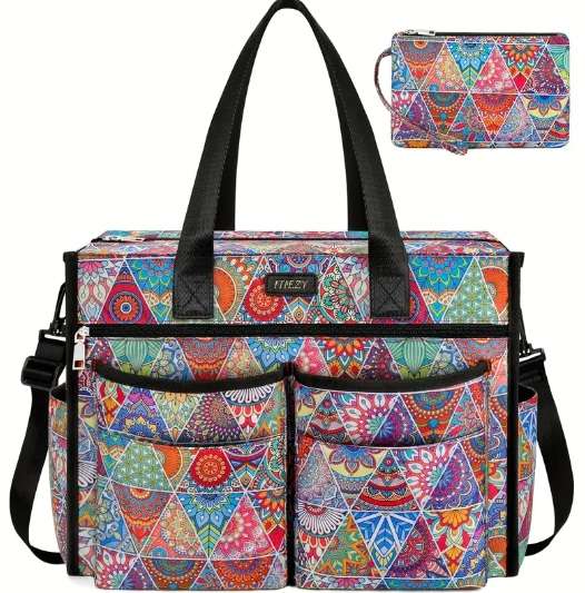 Scrapbooking / Craft making - Crop Craft Scrapbook Tote - Boho