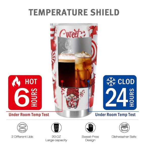 Tumbler - Stainless Steel - Sweet but twisted