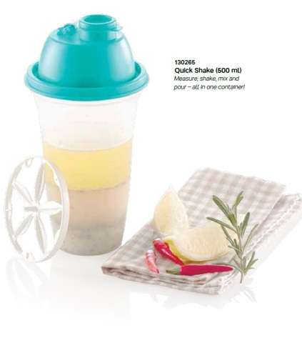 Tupperware Quick Shake 500ml