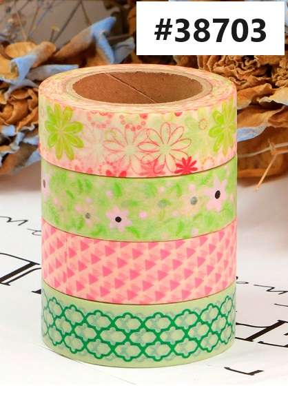 Junk Journaling / Bible Journaling / Crafting / Scrapbooking - Washi Tape - Spring Time