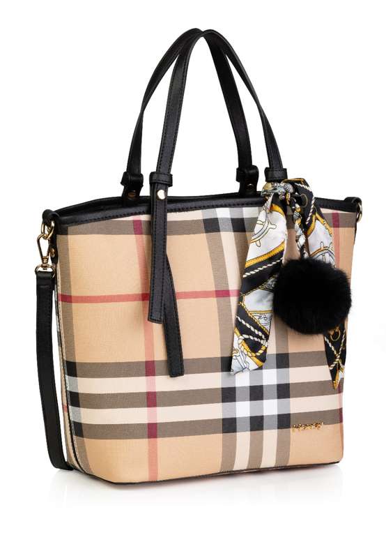 Honey PU handbag
