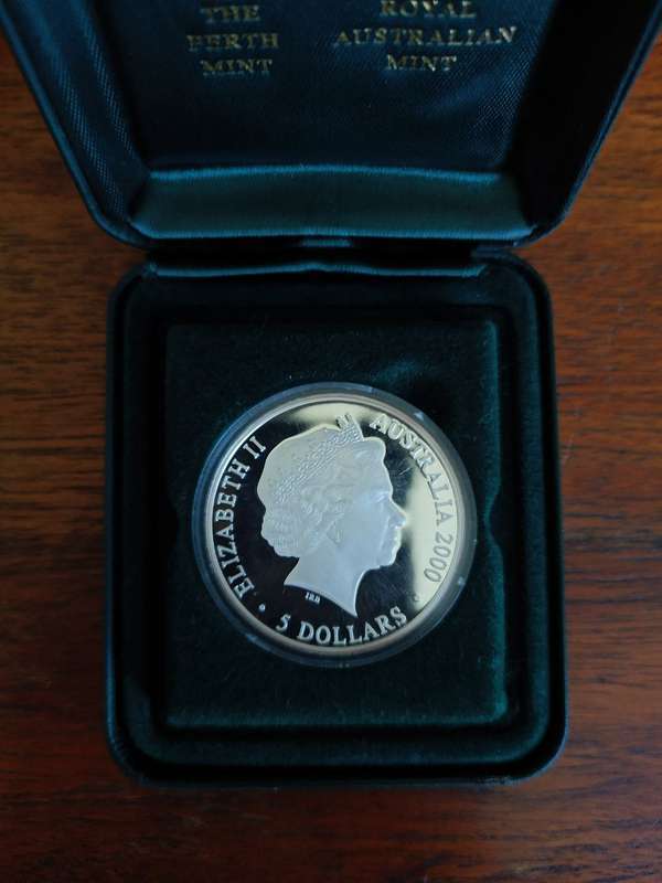 Sydney 2000 Olympics - Silver coin series - Harbour of life
