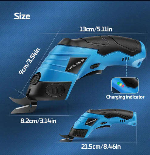 Cordless Battery rechargeable scissors
