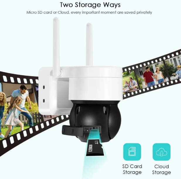 4g Sim card Solar Outdoor Security Wireless PTZ Camera Icsee app