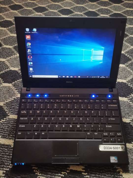 DELL LATITUDE 2110 INTEL 1.8-2GB-128SSD 11"-WINDOWS 10 +CHARGER