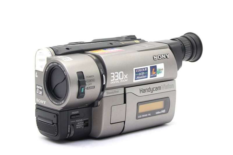 Sony CCD-TRV46E PAL Handycam Video Camera Recorder 8mm Hi8 USB Nightshot