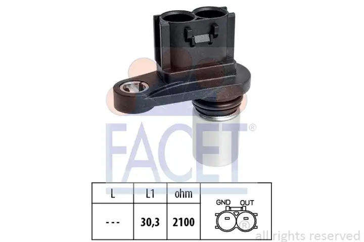 Toyota Yaris Daihatsu Sirion 1.0 1.3 16V Original Denso Crankshaft Position Sensor 90919-05043