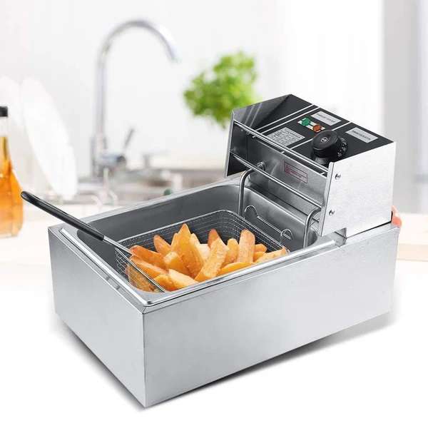 6L electric deep fryer