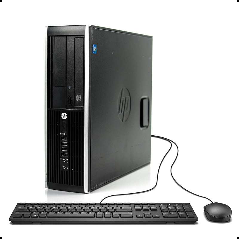 HP 8300 Elite Small Form Factor Desktop Computer, Intel Core i5-3470 3.2GHz Quad-Core, 8GB RAM, 500G