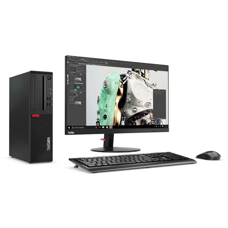LENOVO DESKTOP M910 - I5 -6400 - 6TH GEN - 8GB DDR4 - 240GB SSD - COMPUTER+22" LCD-W11