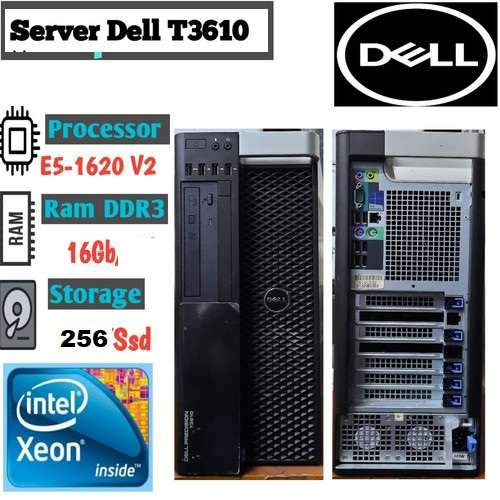 Dell Precision T3610 Tower Workstation - Intel Xeon E5-1620 v2 3.00 GHz 16GB-256SSD