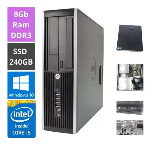 hp 8200 Cpu I5-2400 | Ssd 240gb | 8gb Ram | Wi-fi | Win11Intel I5