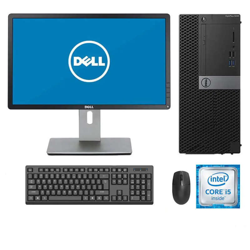 DELL COMPUTER OPTIPLEX 5040 MINI TOWER - I5 6500 - 8GB DDR3 - 256GB SSD - 22 INCH - DELL - (refurbs)