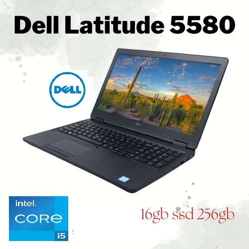 Dell LaPTOP 5580 15" HD- Intel Core i5 16GB RAM 256GB SSD Notebook - Refurbished