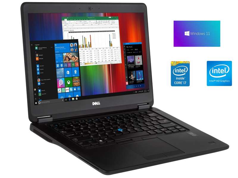 Dell(REFURBISHED) Latitude E7450 - Intel Core i7 - 8GB RAM - 256 SSD-WINDOWS 11
