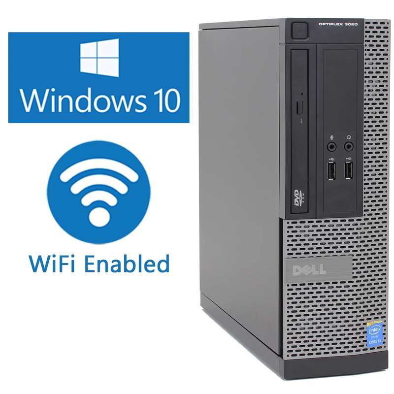 Dell Optiplex 390 Tower Business Desktop Computer PC Intel corei3 306GHz Processor 4GB DDR3 M
