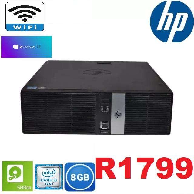 HP Elite Systems - SFF - Intel® i3 2.9GHZ /Ram 8 GB & 500GB HDD+WIFI