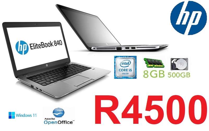HP - EliteBook 840 G1 14" Laptop - Intel Core i5 - 8GB Memory - 500GB HDD - Black