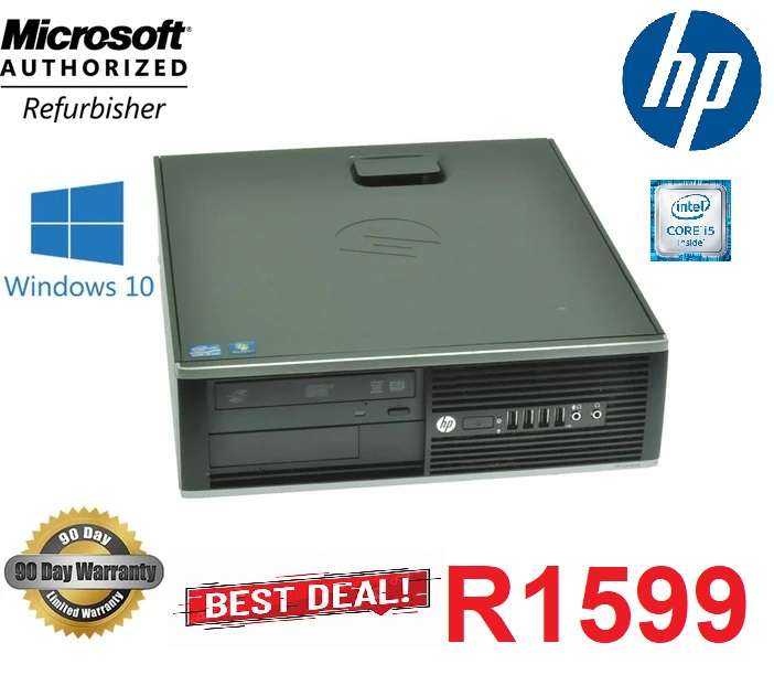 HP COMPUTER Compaq 8200, i5 2nd Gen, 4GB DDR3, 320GB HDD (Refurbished)
