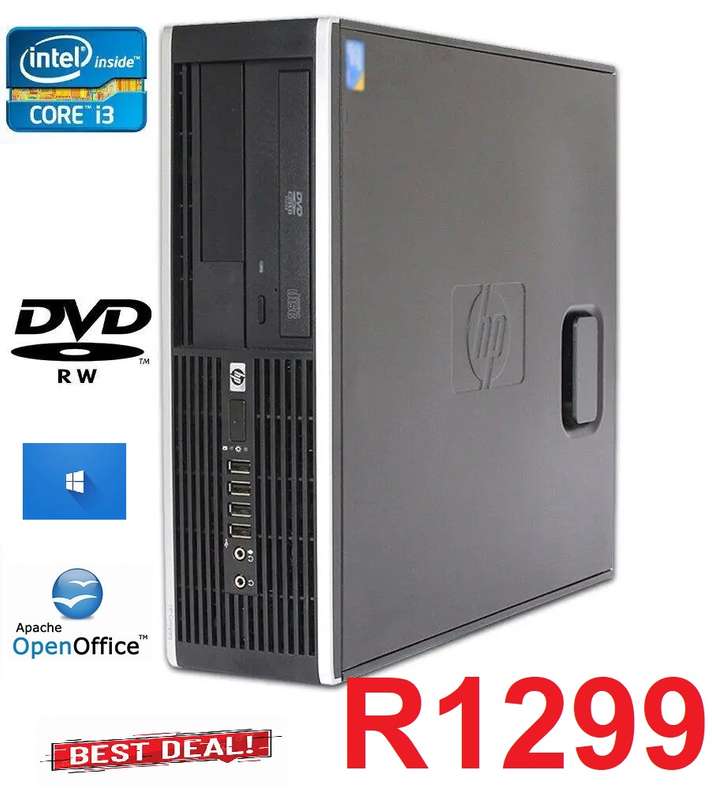 HP COMPAQ 6000 Core I3-4gb-250gb-power supply