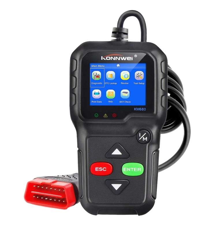 KONNWEI KW680 Vehicle OBD2 Scanner(USED -WORKING PERFECT)