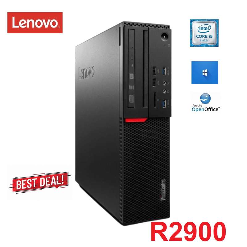 LENOVO V510S SFF - I6 6200 - 6TH GEN - 8GB DDR4 - 500GB HDD - COMPUTER - B-GRADE(refurbs)