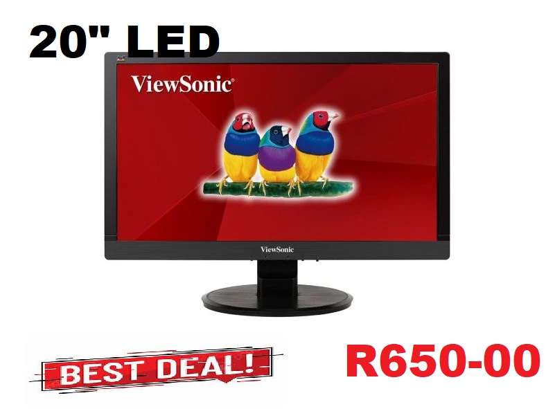VIEWSONIC 20" Full HD LED multimedia monitor