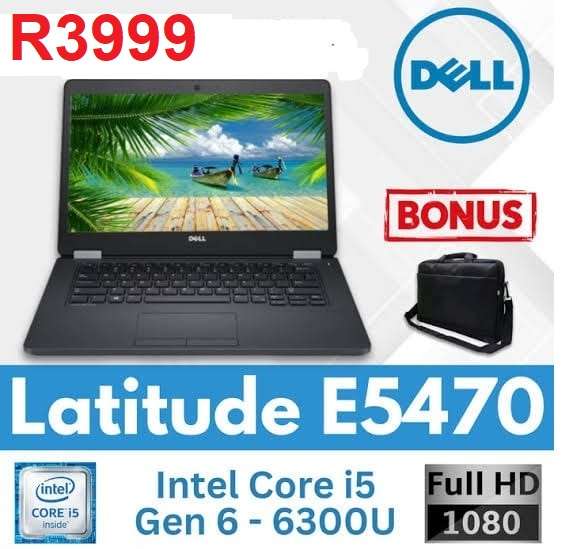 Dell Latitude 5470 Laptop -6th Gen-14 HD,Core i5-6200U 2.50GHz, 8GB DDR4 RAM, 256GB SSD