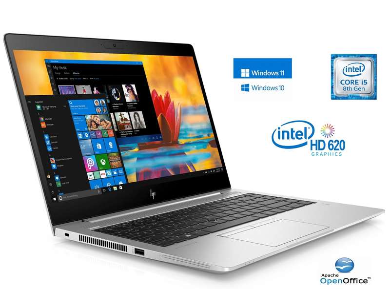 HP EliteBook G5 14` Notebook Intel Core i5 (8th Gen) i5-8310U Quad-core  1.70 GHz 8 GB